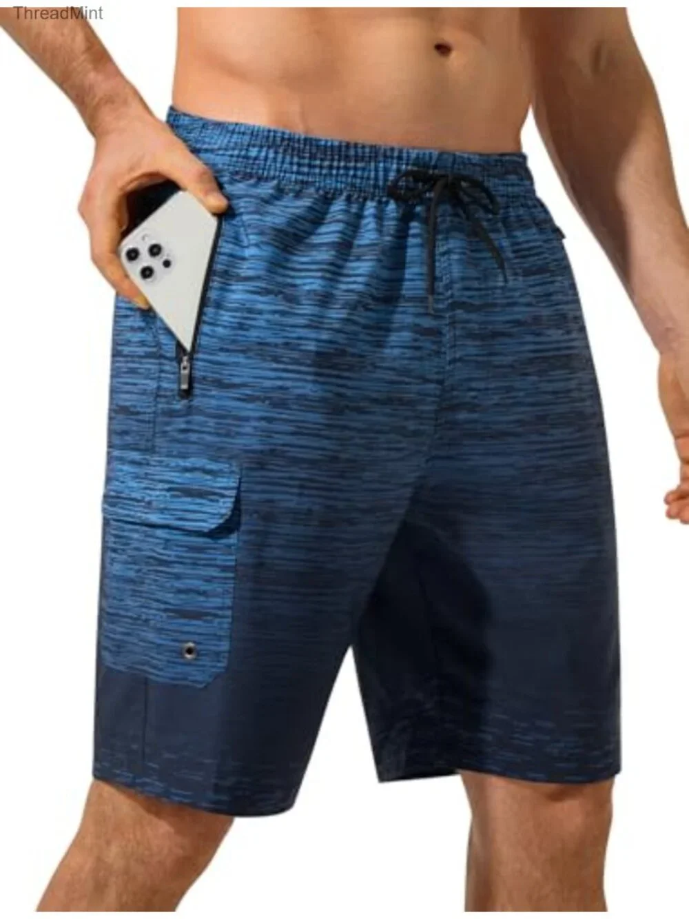 Quick-Dry Men's Swim Trunks 9